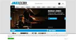 Desktop Screenshot of jazzecho.de
