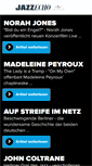 Mobile Screenshot of jazzecho.de
